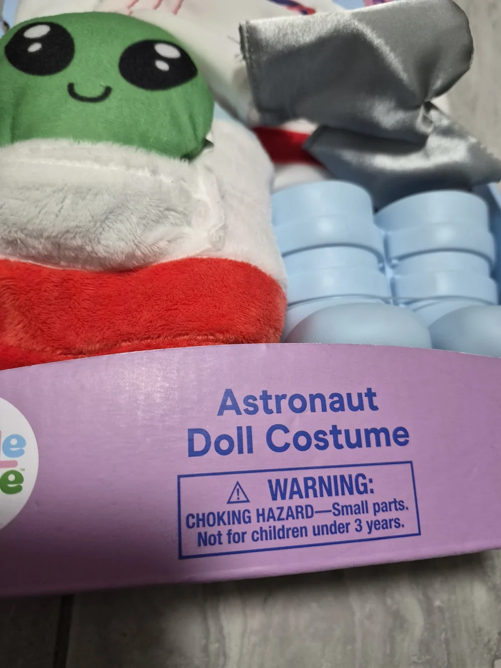 Astronaut Doll Multicolor Costume Set Fits 14